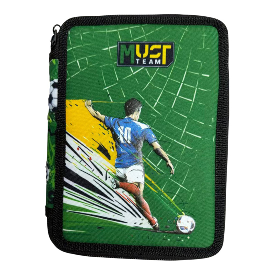 Слика на Несесер, Полн, 2 Прегради, 15*5*21цм, Football, Diakakis, Must, 587240, Зелена