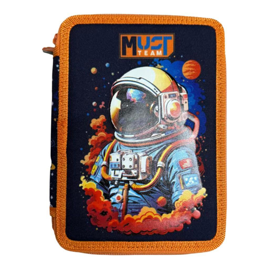Слика на Несесер, Полн, 2 Прегради, 15*5*21цм, Astronaut, Diakakis, Must, 587241, Црна