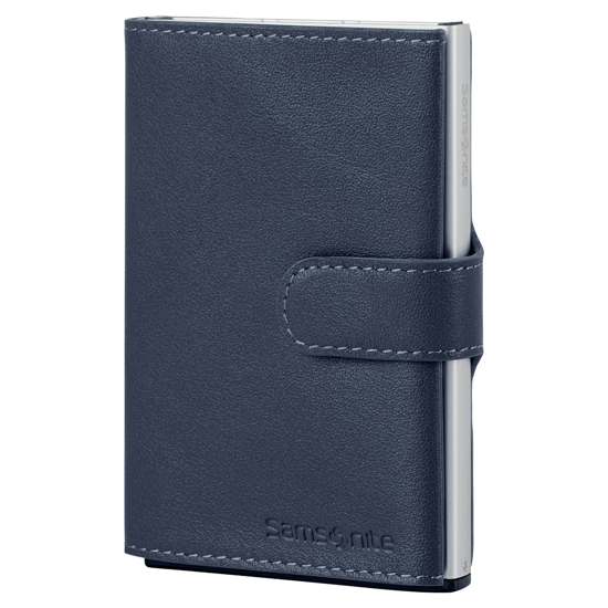 Слика на Футрола, За кредитни картички, Samsonite, Alu Fit 202, 133890/1090, Сина