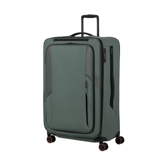 Слика на Куфер, 4Тркала, Мека, 48*78*32цм, Samsonite, Glazed Spinner, 159767/2017, Зелена
