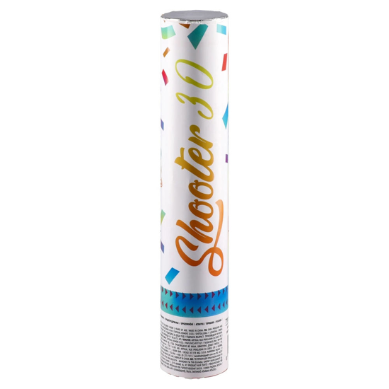 Слика на Хартиени конфети, 30цм, Statovac, Shooter 30, 710107, Микс