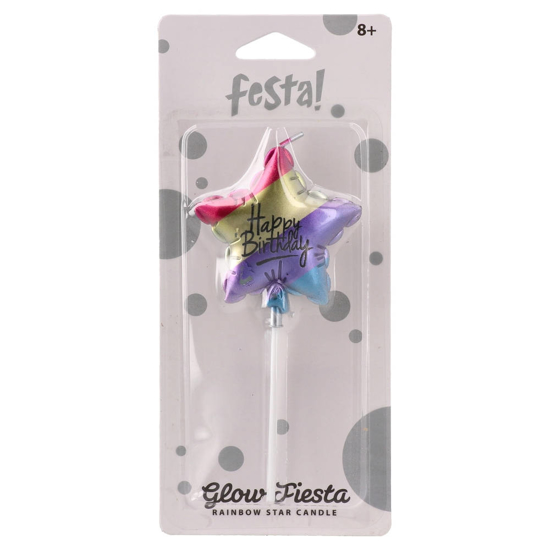 Слика на Роденденска свеќа, Ѕвезда, Statovac, Glow Fiesta, 708028, Микс