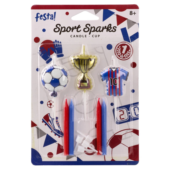 Слика на Роденденска свеќа, Трофеј, Фудбал, Statovac, Sport Sparks, 708046, Микс