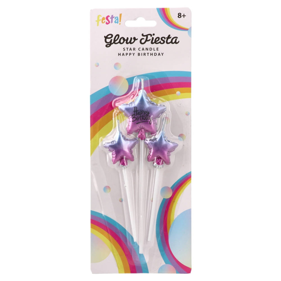 Слика на Роденденска свеќа, Statovac, Glow Fiesta, 708070, Виолетова
