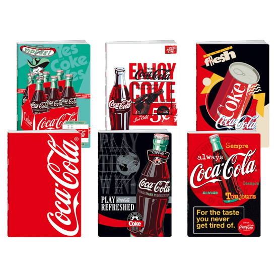Слика на Тетратка, А4, 50 Листови, Линии, Coca Cola, Statovac, Premium 50, 340004