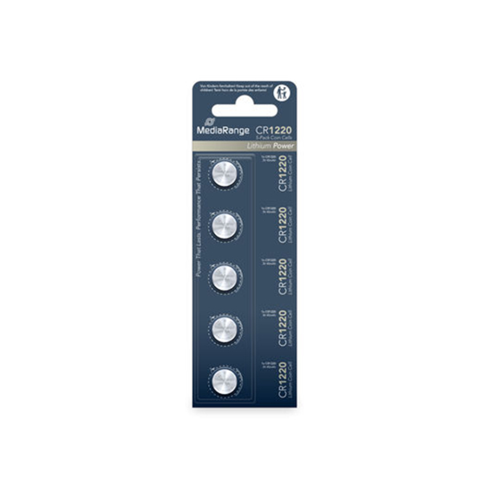 Слика на Батерии, Сет 1/5, Media Range, CR1220/3V, MRBAT134