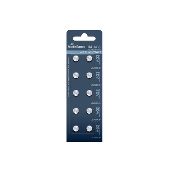 Слика на Батерии, Сет 1/10, Media Range, AG3/LR41/.5V, MRBAT117
