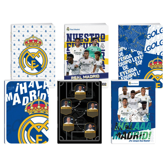 Слика на Тетратка, А4, 50 листови, Бланко, Statovac, 305028, Real Madrid