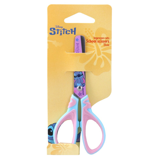 Слика на Ножици, Детски, Во блистер, 13цм, Stitch, Impreso cuts, 325052