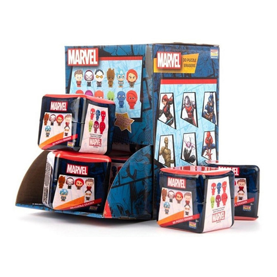 Слика на Гума за Бришење, Marvel Puzzle Palz XL, 7x7цм, Marvel, MAR25-6761-FO