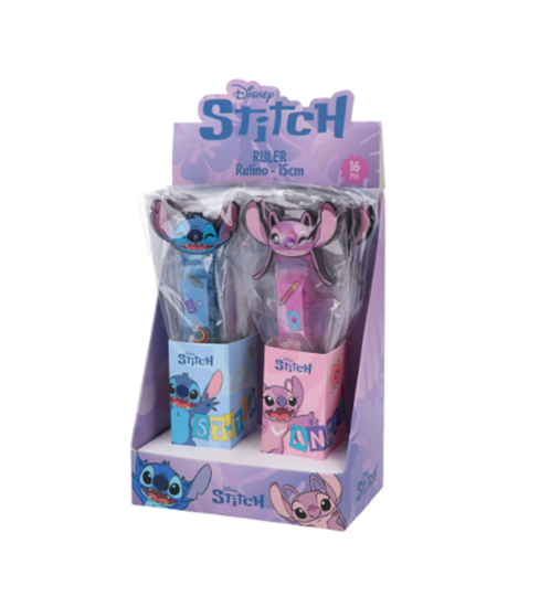 Слика на Линијар, Stitch, Пластичен, 15цм, Statovac, Rulino, 325057