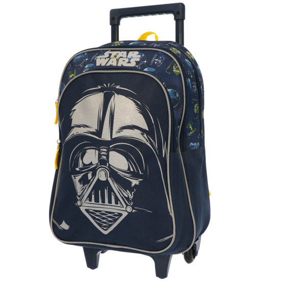 Слика на Ранец, 2тркала,Школски,Darth Vader, 3Патента, Star Wars, SW237501054, 31*42*15цм