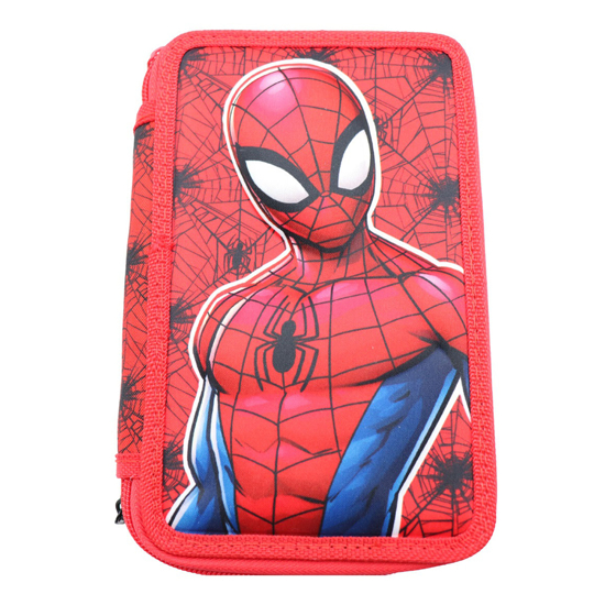 Слика на Несесер полн, 3 Патенти, Spiderman, Fila, Giotto, 8508706, 12*19,5*6цм