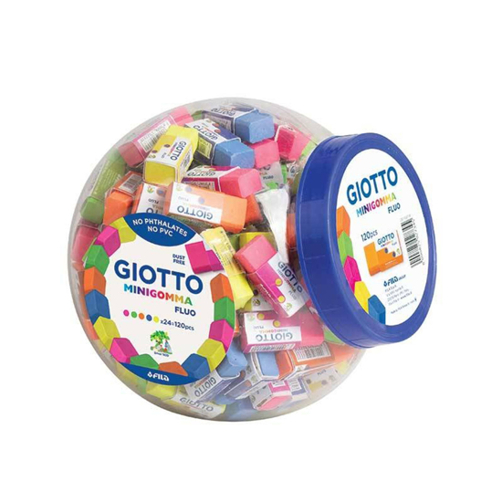 Слика на Гума, За бришење, Fila, Giotto, 000232700, Неон микс