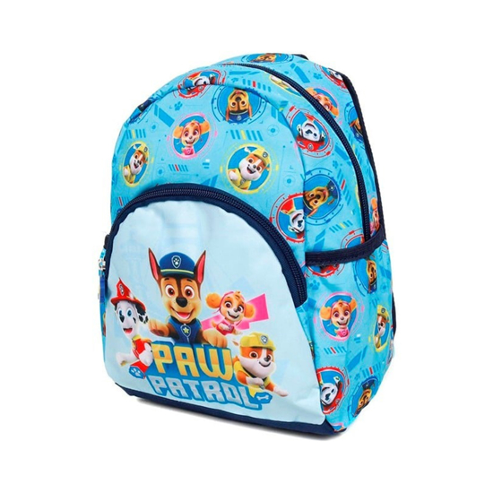 Слика на Ранец, Предшколски, Paw Patrol, 2 Патента, PW235502102, 20*29*14цм, Сина