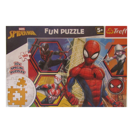 Слика на Сложувалка, Marvel Spiderman, 120 Парчиња, 5y+, Trefl, Disney, 93645