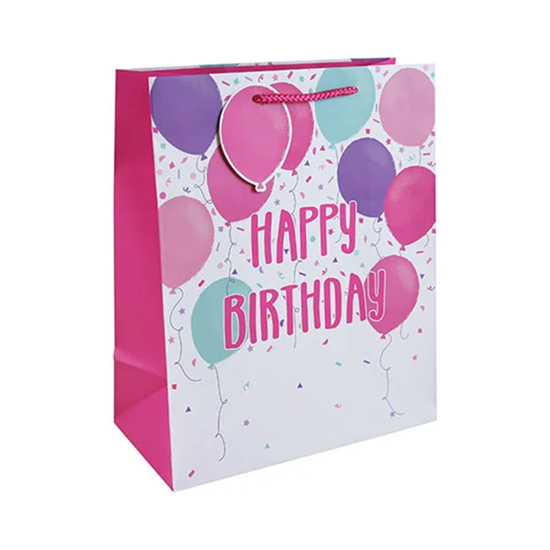 Слика на Кеса, Украсна, Happy Birthday, L, Eurowrap, 34903-2C
